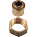 Delta RP6203 Coupling Nuts & Tailpieces (2) - 2 or 3H Tub & Shower
