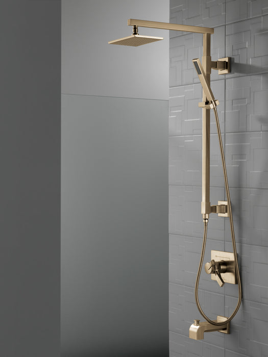Delta Vero RP62954RB Hand Shower - Rectangular - Roman Tub, Champagne Bronze