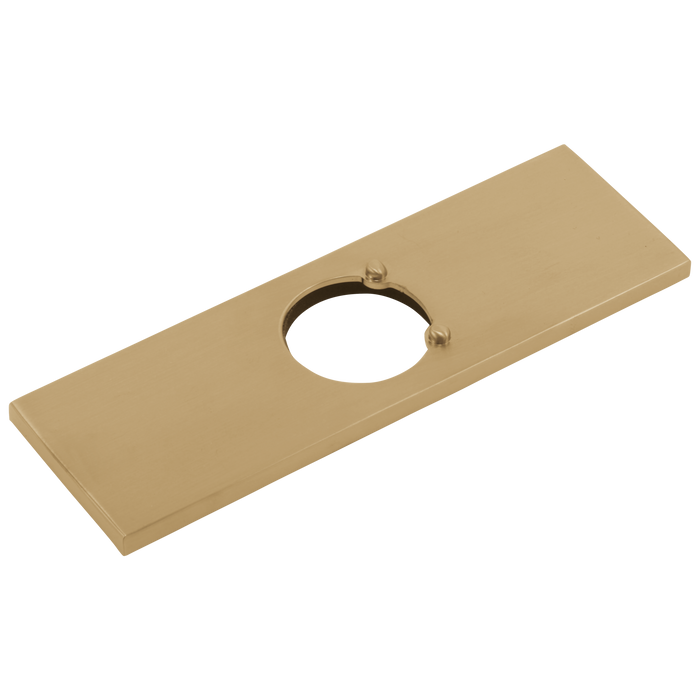 Delta Vero RP63970RB Escutcheon w/ Gasket - 3 Hole Bathroom, Champagne Bronze