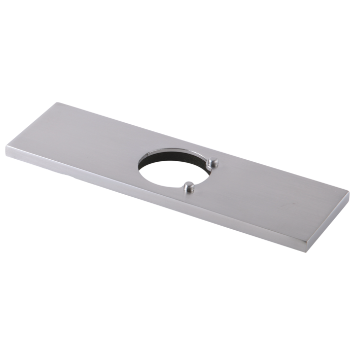 Delta Vero RP63970RB Escutcheon w/ Gasket - 3 Hole Bathroom, Stainless Steel