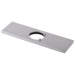 Delta Vero RP63970RB Escutcheon w/ Gasket - 3 Hole Bathroom, Stainless Steel