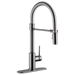 Delta Trinsic RP64070BL Escutcheon & Gasket - 8", Black Stainless