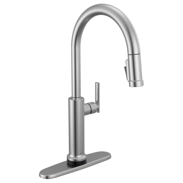 Delta Allora RP64472AR Escutcheon, Base & Gasket, Arctic Stainless