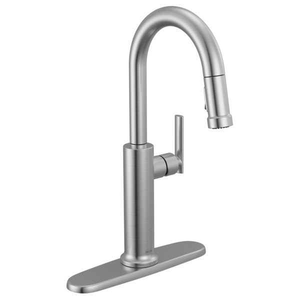 Delta Allora RP64472AR Escutcheon, Base & Gasket, Arctic Stainless