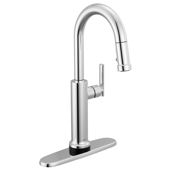 Delta Allora RP64472AR Escutcheon, Base & Gasket, Chrome