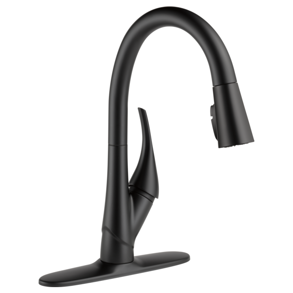 Delta Marca RP70714CZ Escutcheon and Gasket, Matte Black
