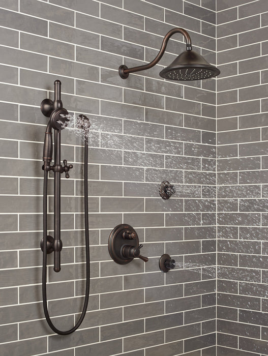 Delta Universal Showering Components RP72568RB Single-Setting Raincan Shower Head, venetian bronze - view 4