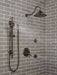 Delta Universal Showering Components RP72568RB Single-Setting Raincan Shower Head, venetian bronze - view 4