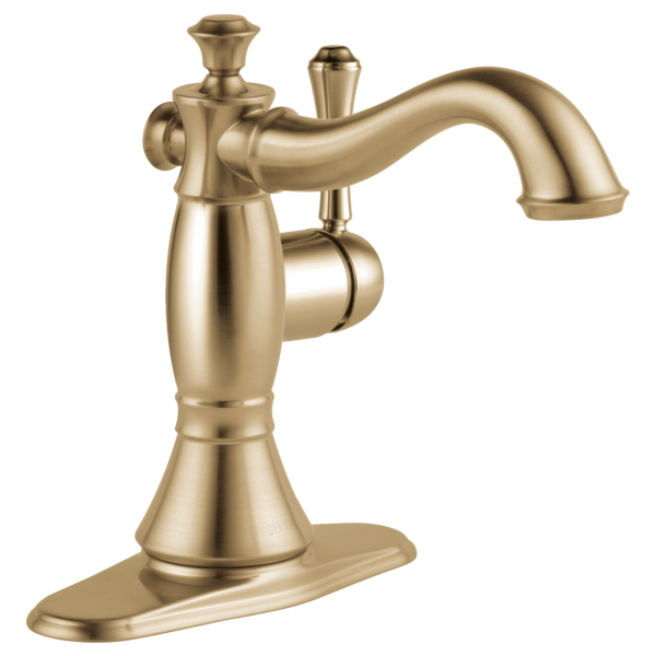 Delta Cassidy RP72711AR Escutcheon w/ Gasket - 4" - 1 Hole Bathroom & Bar, Champagne Bronze