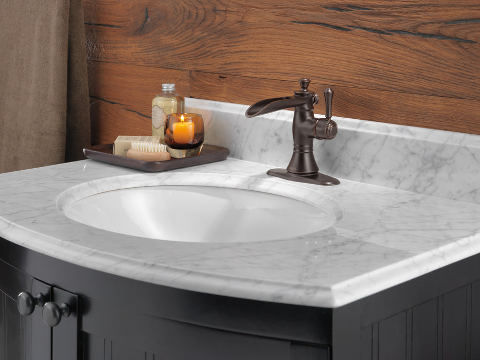 Delta Cassidy:RP72711 Escutcheon w/ Gasket - 4" - 1 Hole Bathroom & Bar