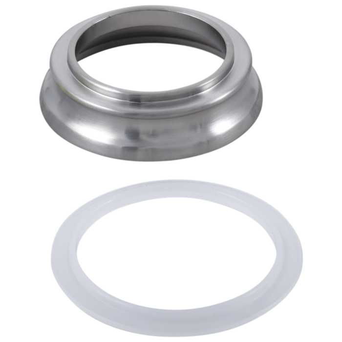 Delta Cassidy RP72712RB Escutcheon w/ Gasket - 1 Hole Bathroom, Stainless Steel