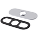 Delta Trinsic:RP72991 Escutcheon & Gasket - 3 Hole - 1H Bathroom