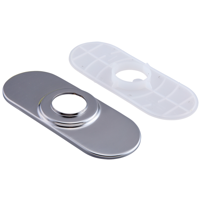Delta RP77702CZ Escutcheon & Gasket - Transitional / Contemporary Bar, Arctic Stainless