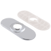 Delta RP77702CZ Escutcheon & Gasket - Transitional / Contemporary Bar, Chrome
