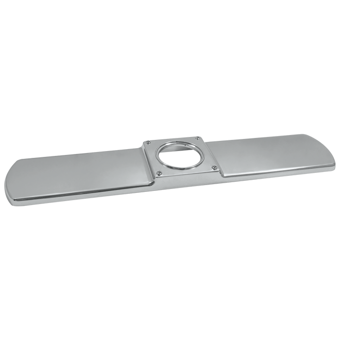 Delta Mateo RP81914KS 10-1/2 in. Escutcheon, Mounting Screws, Gasket, Nuts, Chrome