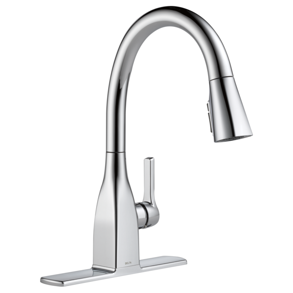 Delta Mateo RP81914KS 10-1/2 in. Escutcheon, Mounting Screws, Gasket, Nuts, Chrome