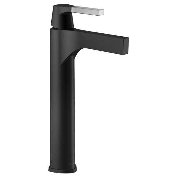 Delta Zura RP84411CZ Single Handle With Finish Accent, Chrome Matte Black