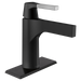 Delta Zura RP84822CZ Escutcheon - 3 Hole - 1H Bathroom, Matte Black