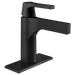 Delta Zura RP84822CZ Escutcheon - 3 Hole - 1H Bathroom, Matte Black