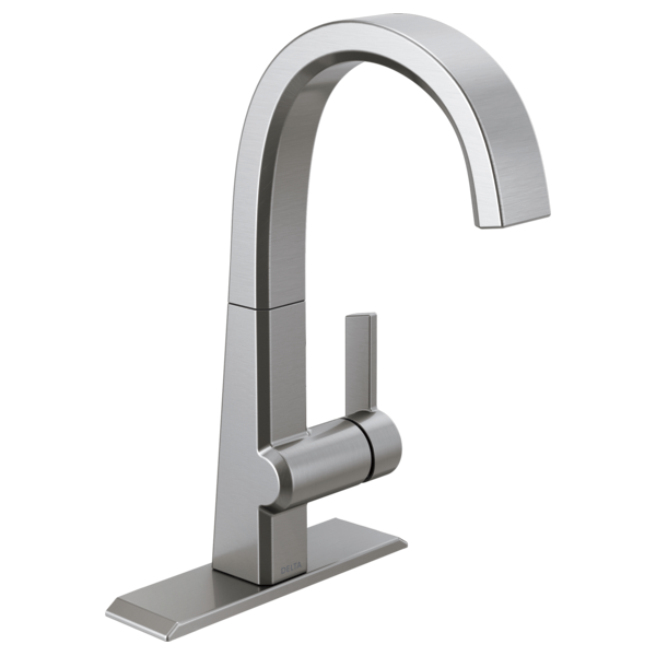 Delta Pivotal RP92606KS Escutcheon and Gasket - Transitional / Contemporary Bar, Arctic Stainless