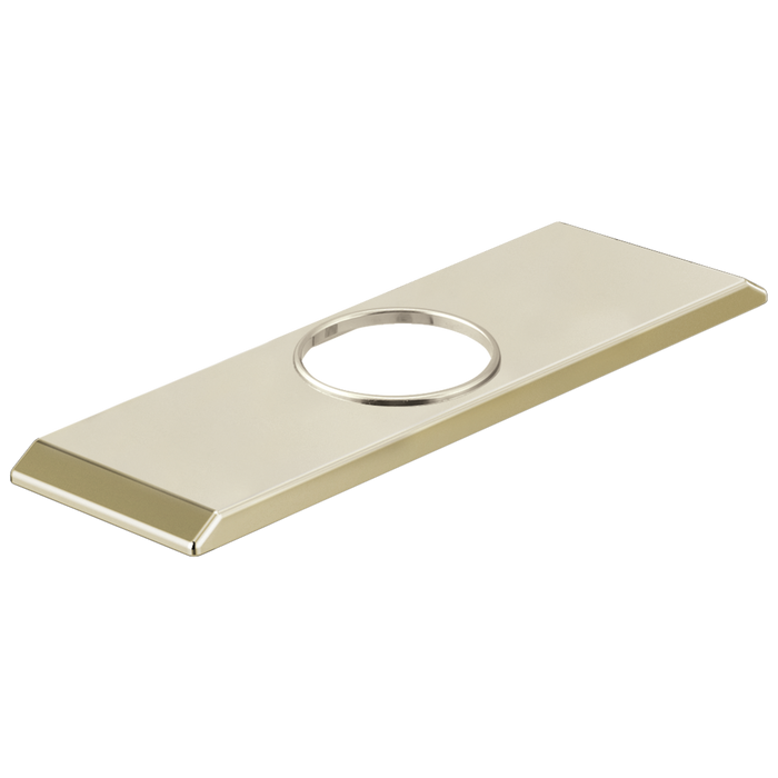 Delta Pivotal RP92606KS Escutcheon and Gasket - Transitional / Contemporary Bar, Polished Nickel