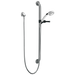 Single Function Hand Shower with Grab Bar and Elbow