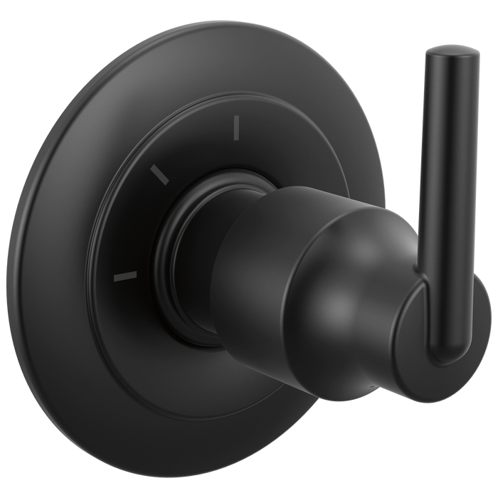 Delta Trinsic T11859 3-Setting 2-Port Diverter Trim, Matte Black