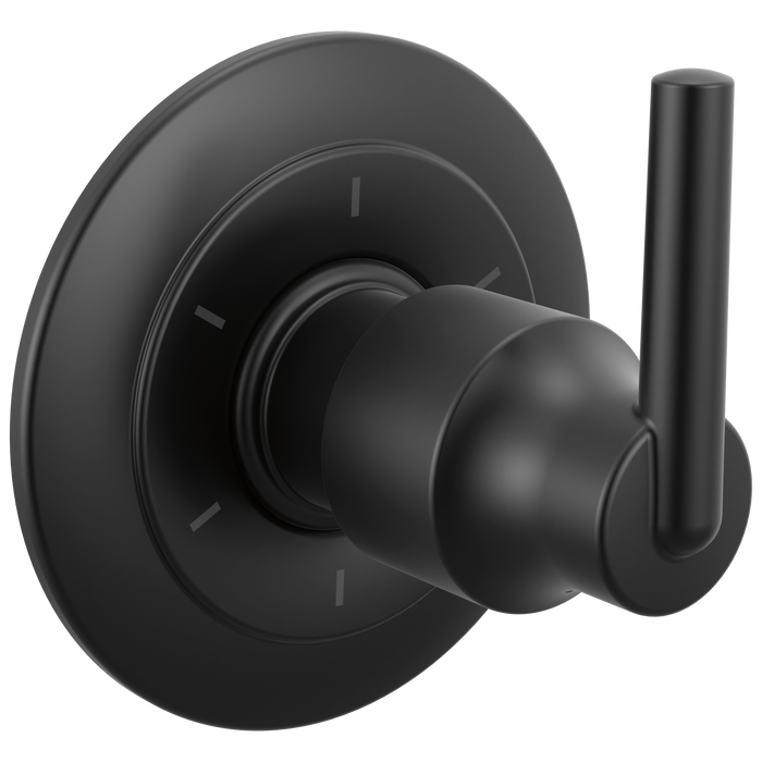 Delta Trinsic T11959 6-Setting 3-Port Diverter Trim, Matte Black