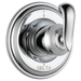 Delta Cassidy:T11997 6-Setting 3-Port Diverter Trim - Less Handle