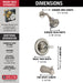 Delta Classic Monitor 13 Series Tub and Shower Trim