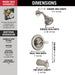Delta Classic Monitor 13 Series Tub and Shower Trim