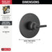 Delta Trinsic: Monitor 14 Series Valve Only Trim