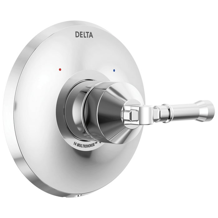 Delta Broderick T14084 14 Series Valve Only Trim, Lumicoat Chrome