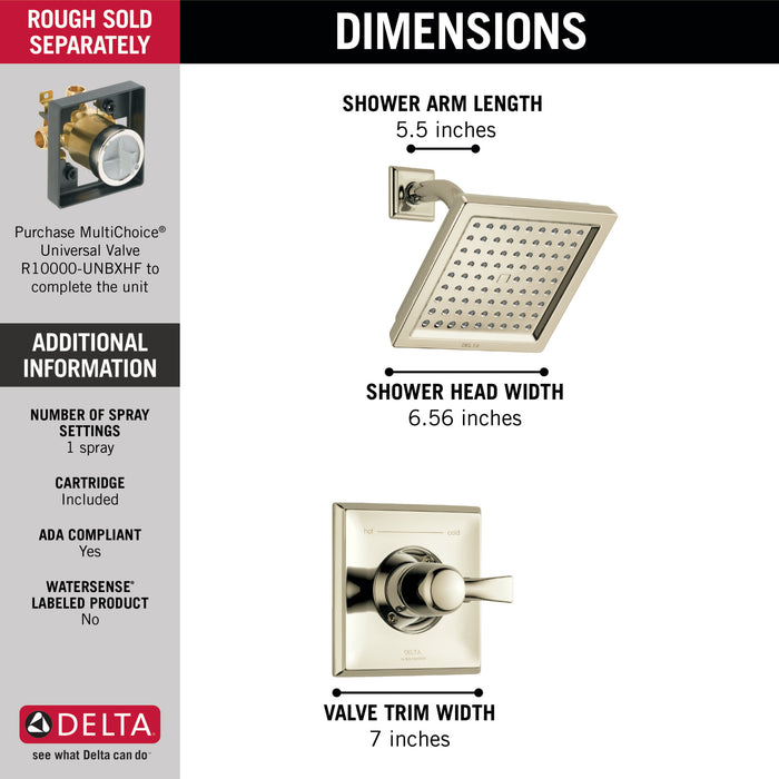 Delta Dryden T14251 Monitor 14 Series Shower Trim