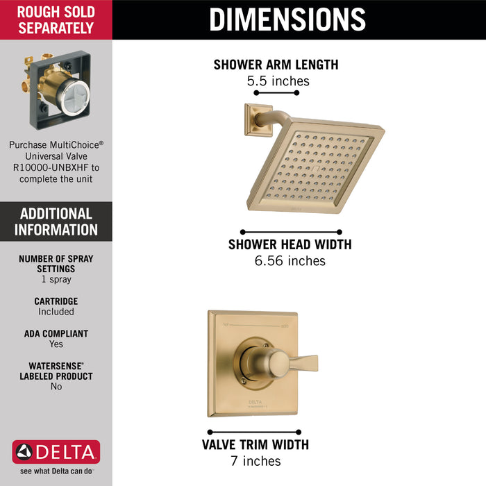 Delta Dryden T14251 Monitor 14 Series Shower Trim
