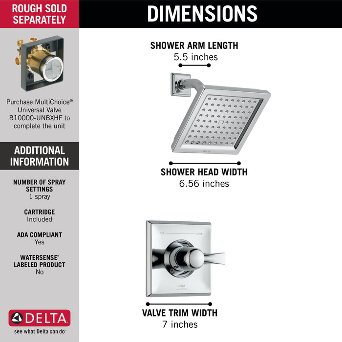 Delta Dryden:T14251 Monitor 14 Series Shower Trim