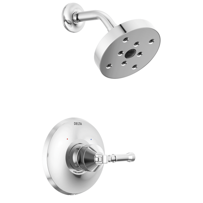 Delta Broderick T14284 14 Series Shower Trim, Lumicoat Chrome