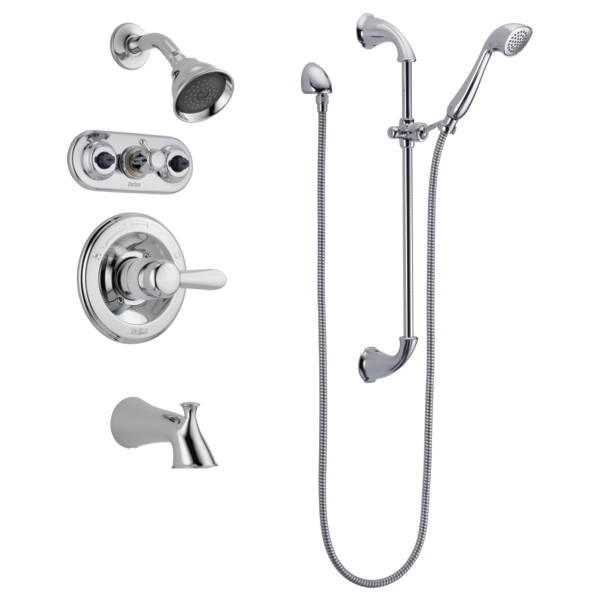 Delta Lahara T14438 Monitor 14 Series Tub & Shower Trim, Champagne Bronze