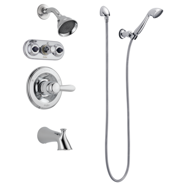 Delta Lahara T14438 Monitor 14 Series Tub & Shower Trim, Champagne Bronze