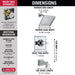 Delta Dryden T14451 Monitor 14 Series Tub & Shower Trim, chrome - view 5