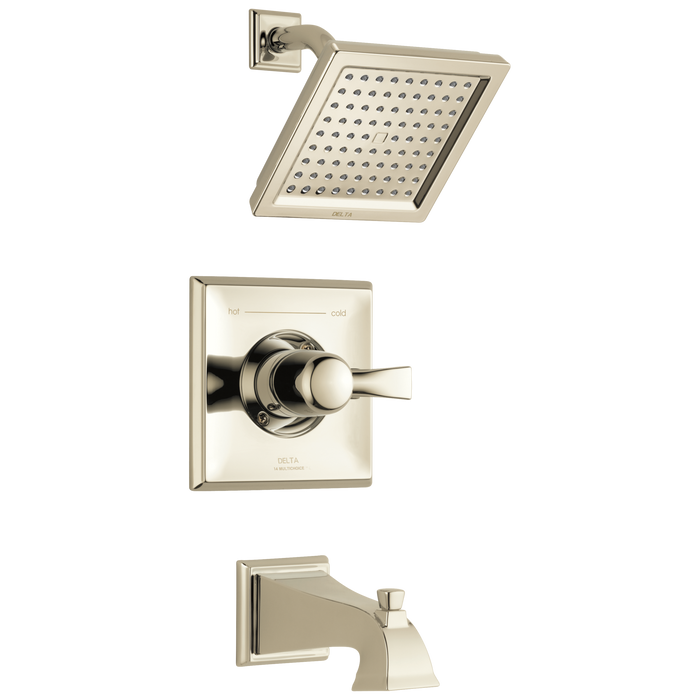 Delta Dryden T14451 Monitor 14 Series Tub & Shower Trim, Polished Nickel