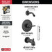 Delta Trinsic T14459 Monitor 14 Series Tub & Shower Trim - Less Head