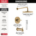 Delta Modern: Monitor 14 Series Tub & Shower Trim
