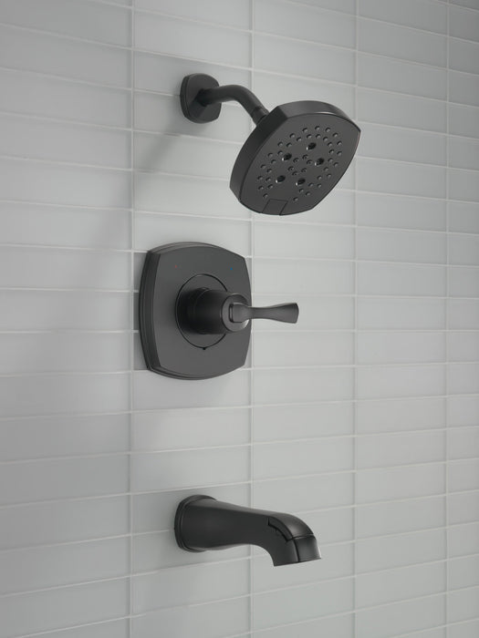 Delta Stryke T14476 14 Series Tub and Shower, matte black - view 3