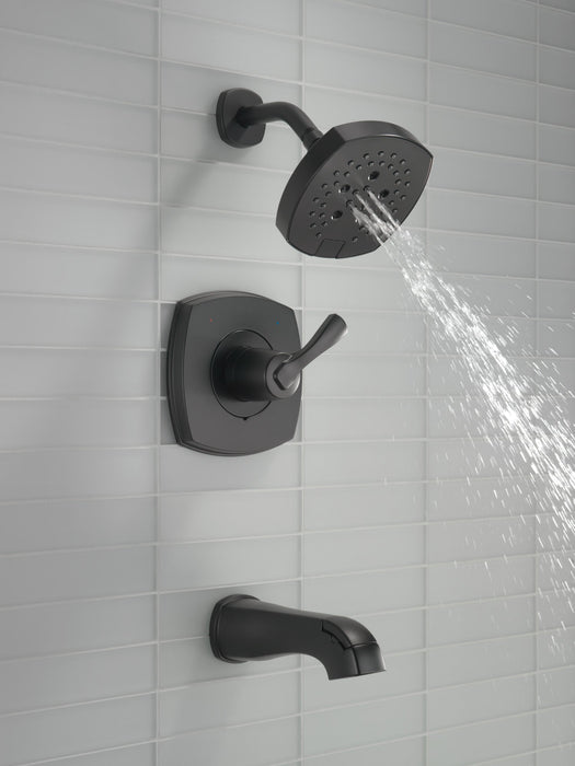 Delta Stryke T14476 14 Series Tub and Shower, matte black - view 4