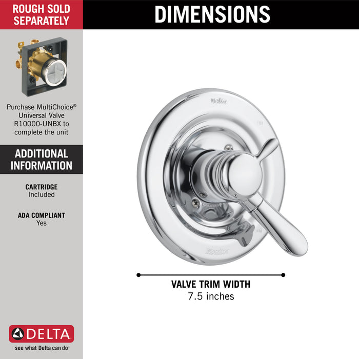 Delta Lahara Monitor 17 Series Valve Only Trim