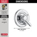 Delta Lahara Monitor 17 Series Valve Only Trim