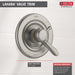 Delta Lahara Monitor 17 Series Valve Only Trim