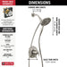 Delta Kayra T17233 Monitor 17 Series Shower Trim, stainless - view 3
