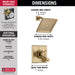 Delta Dryden T17251 Monitor 17 Series Shower Trim, Champagne Bronze